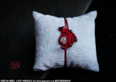 编结+串珠的美。