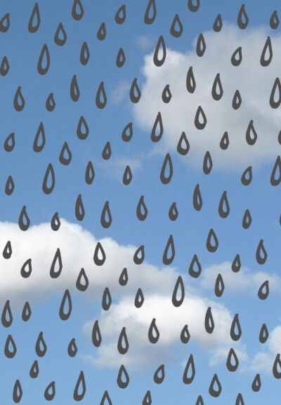 雨滴平铺壁纸