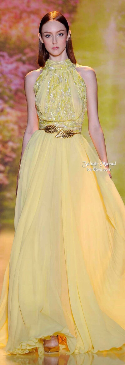 【定格在华服霓裳】Zuhair Murad spring 2014 Haute couture！