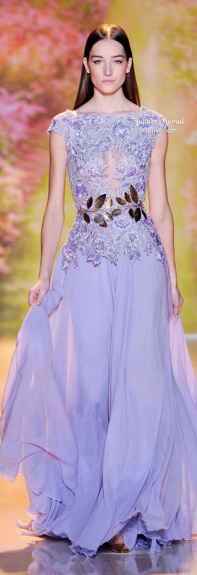 【定格在华服霓裳】Zuhair Murad spring 2014 Haute couture！