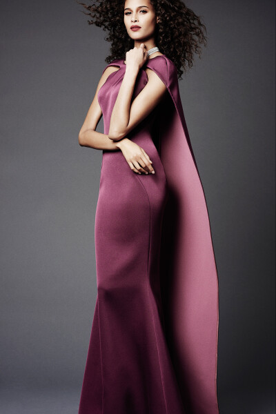  Zac Posen Pre-Fall 2015。扎克·珀森2015早秋女装发布。