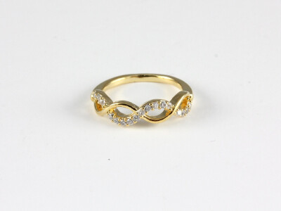 美国Hello Miss Apple戒指Infinity Knuckle Ring