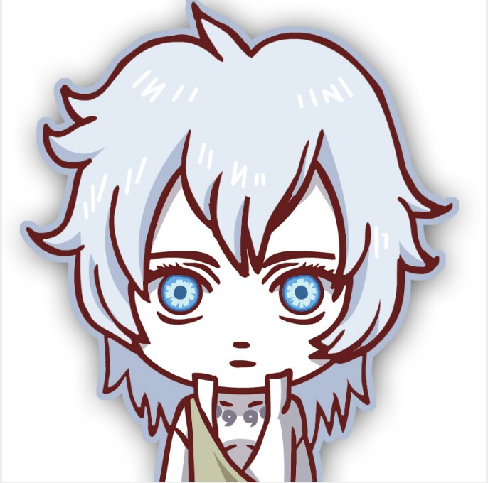 火影忍者完结了,画了一些小头像