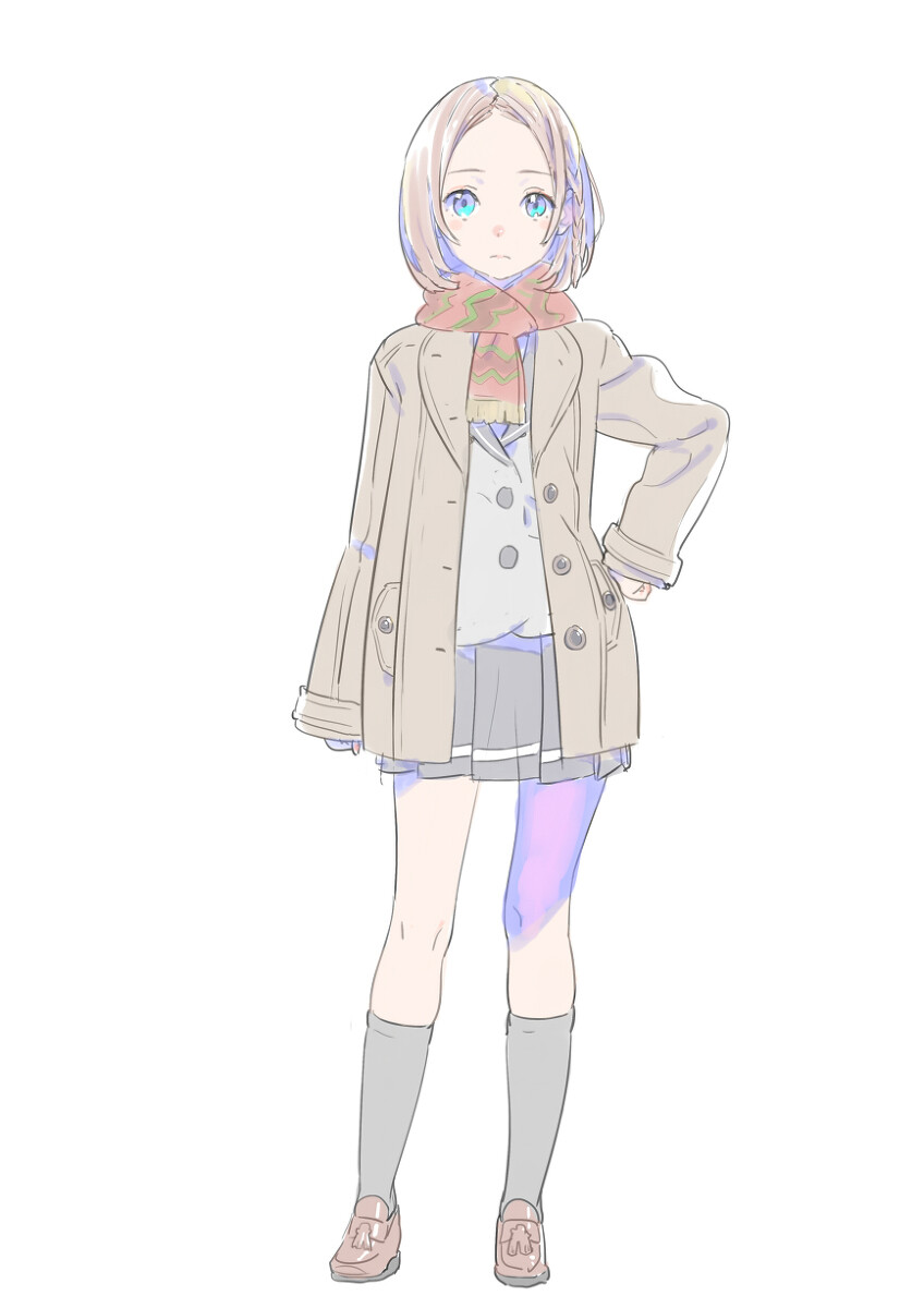 画师kuro/円居 雄一郎 萌 插画 壁纸 二次元 pixiv p站 少女