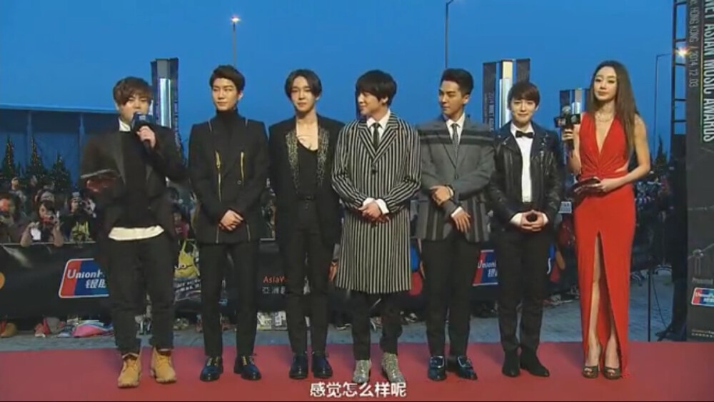 mama winner 红毯