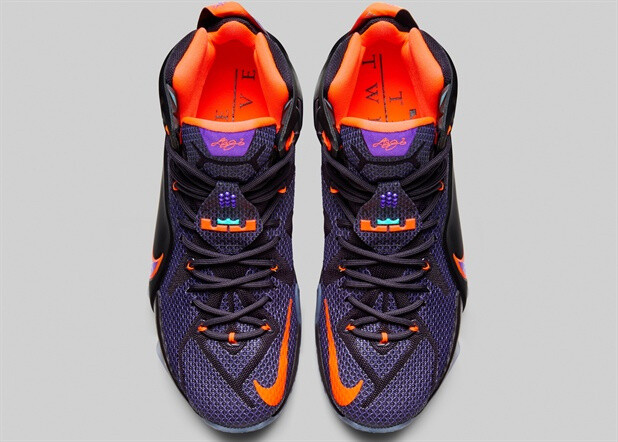 LEBRON 12 INSTINCT配色