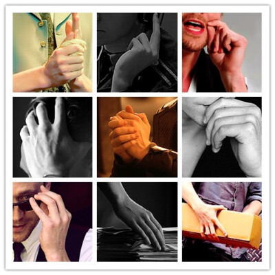 #Tom Hiddleston# 手控福利到 Beautiful hands too!（图源汤origin: manuellneuer-moved）