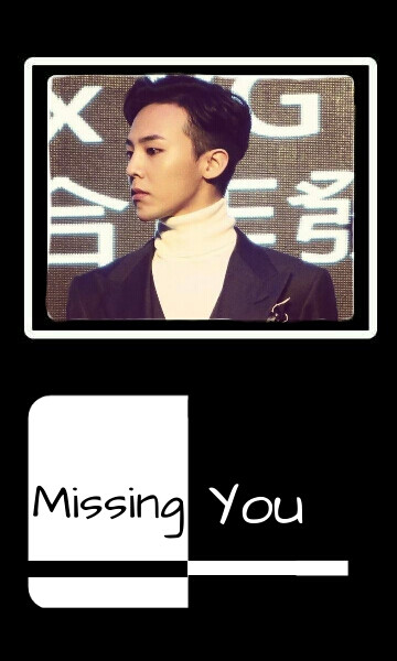 G-Dragon 权志龙 黑白字母风格图。 Missing You 原创作图。