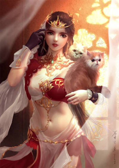 喵姐与喵 基三 插图