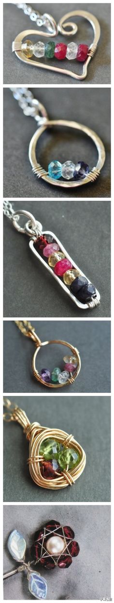 Wire jewelry 自己动手做独一无二的绕线首饰吧