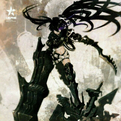 黑岩 BRS Black rock shooter 动漫 二次元美图，。黑岩射手