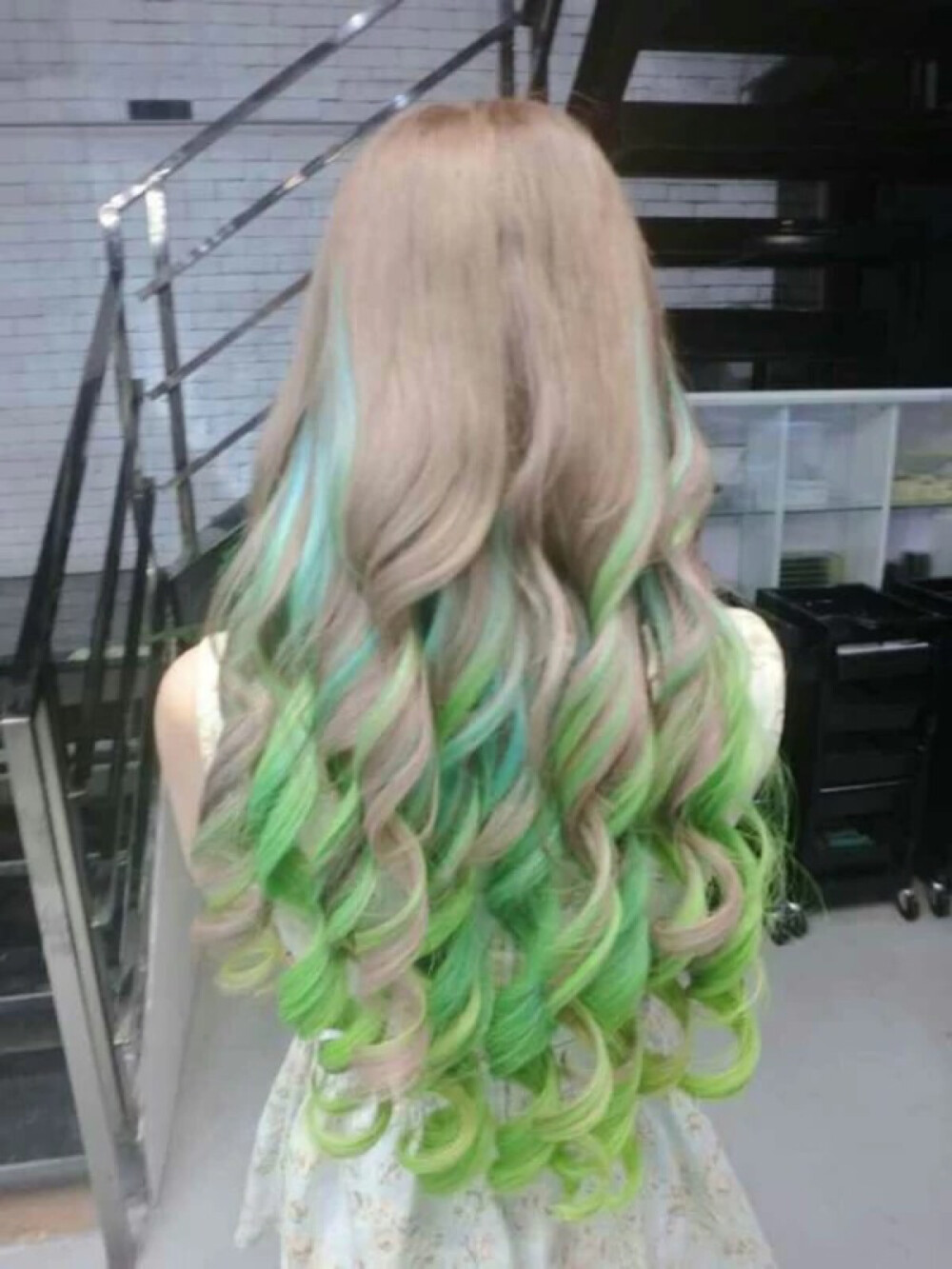 美发，长发，编发，卷发，渐变