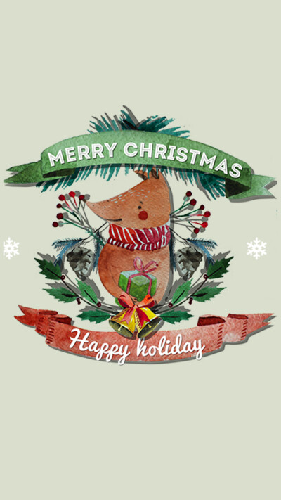 圣诞 壁纸 Christmas【本专辑所有壁纸均为Monica自作，素材来源于网络，禁止用于商业用途，转载请注明作者，如发生版权问题，PO主盖不负责，谢谢糖友的支持】