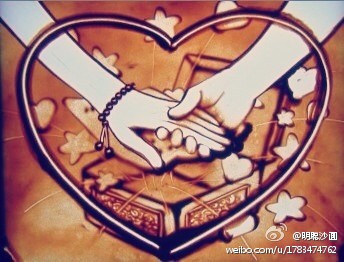 沙画 沙画图片 沙画艺术