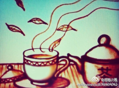 沙画 沙画图片 沙画艺术