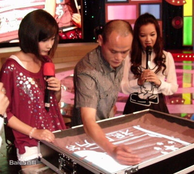 沙画 沙画表演沙画图片