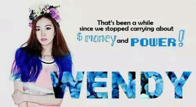 Red Velvet 明星 sm新女团 wendy