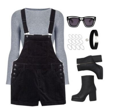 Monki Hanna Cord Dungarees