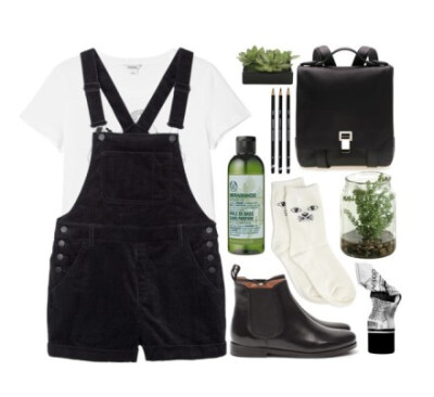 Monki Hanna Cord Dungarees