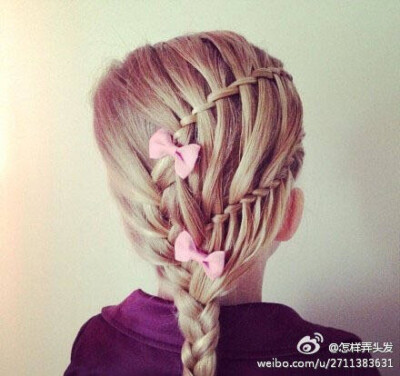 编发，美发，小朋友