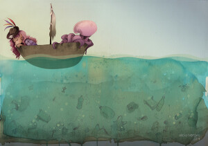 来自 圣克鲁斯德特内里费,西班牙的插画艺术家alicia borges 的作品  插画