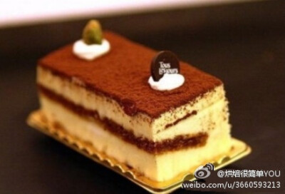 【提拉米苏Tiramisu】意大利语中的含义，“记住我”，“带我走”，传说吃到的人会幸福哦~