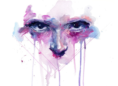 意大利女画家Agnes-cecile绘画作品