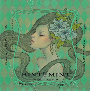 奥黛丽川崎的暗示薄荷糖作品