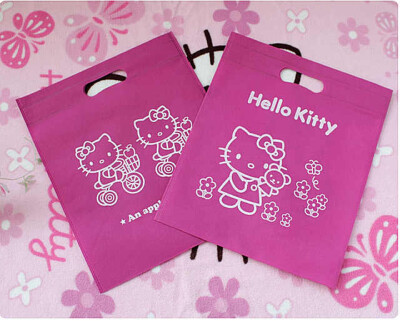 HELLO KITTY 结婚礼品袋 生 无纺布 卡通 礼品袋 袋子 http://tb.cn/W7xBoOy