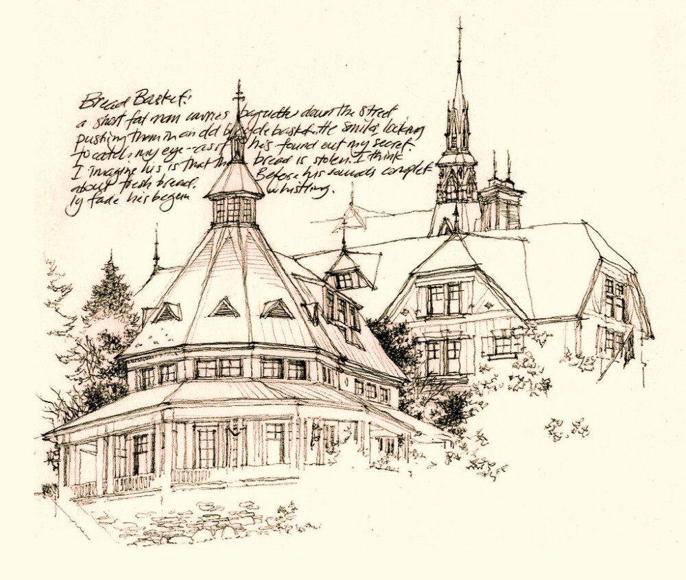 国外gerard michel的一千张经典手绘