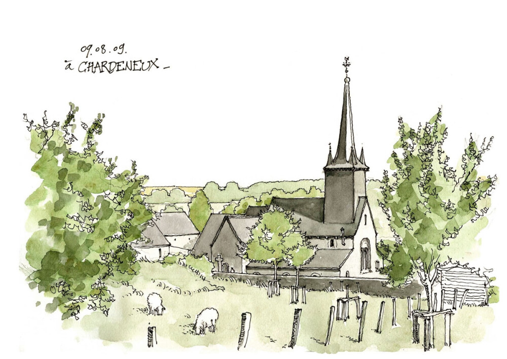 国外gerard michel的一千张经典手绘