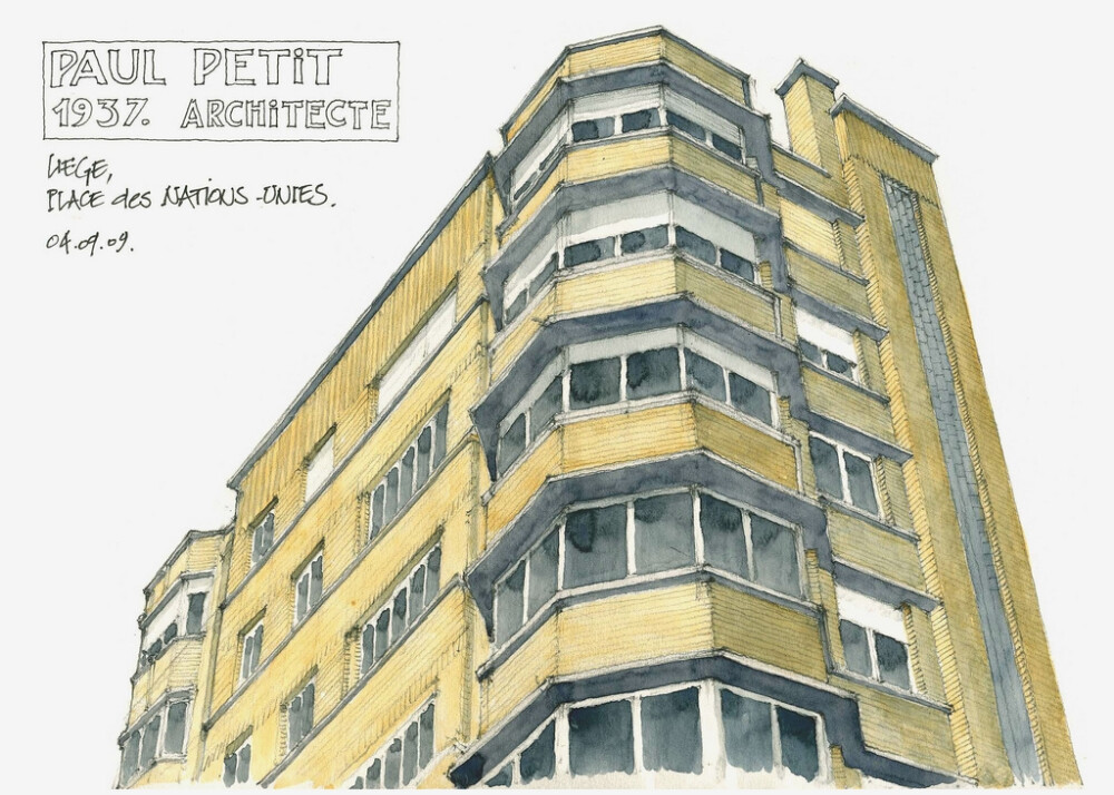 国外gerard michel的一千张经典手绘