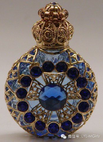 波西米亚水晶香水瓶 Bohemian Glass Perfume Bottles