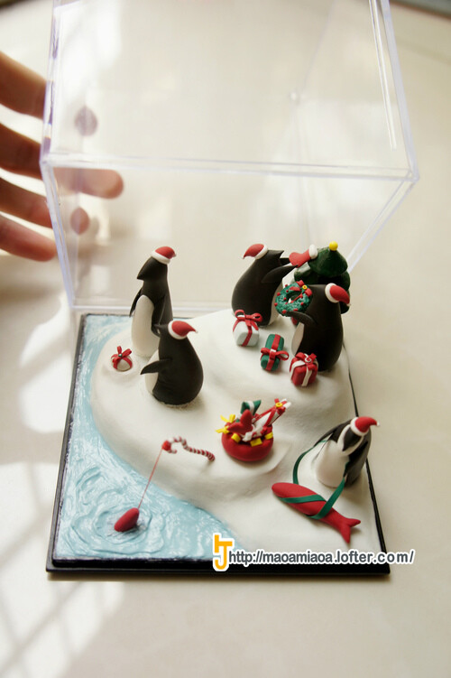 圣诞企鹅来喽~（弹力龟原创手工）