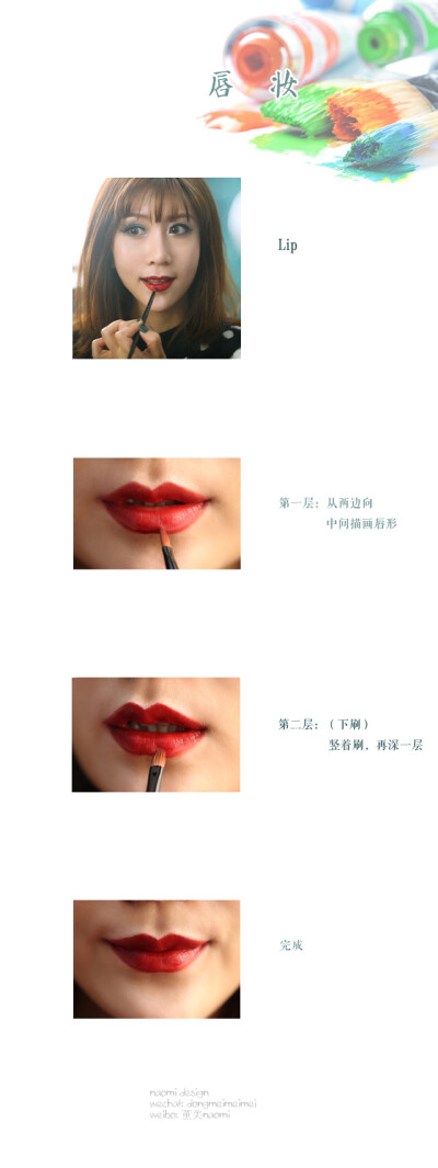 “2015圣诞装”naomi圣诞节日妆容教程-naomi的闪亮复古派对