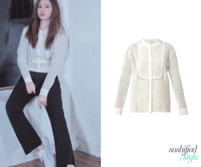 Vanessa Bruno Athé: Britney Broderie-Anglaise Shirt @ matchesfashion.com €239