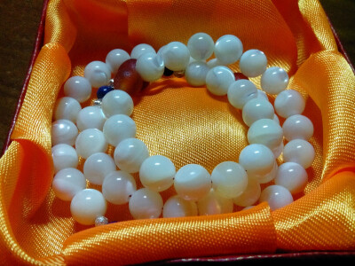 自己设计，银丝砗磲戈壁玛瑙，925银隔珠，青金石隔珠