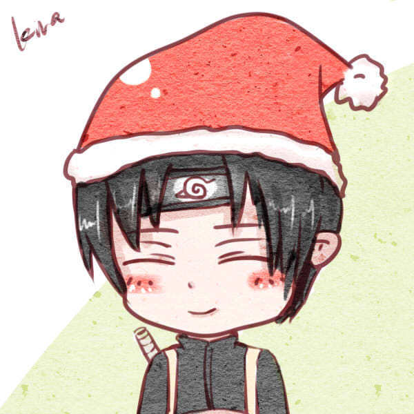 火影忍者，圣诞节头像，来源：weibo,cr:kira