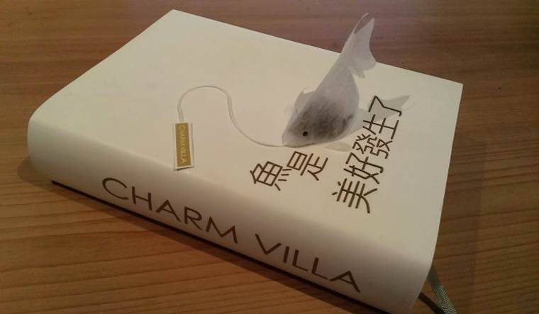 金鱼茶包，台湾设计师Charmvilla，茶杯里有条可爱的鱼