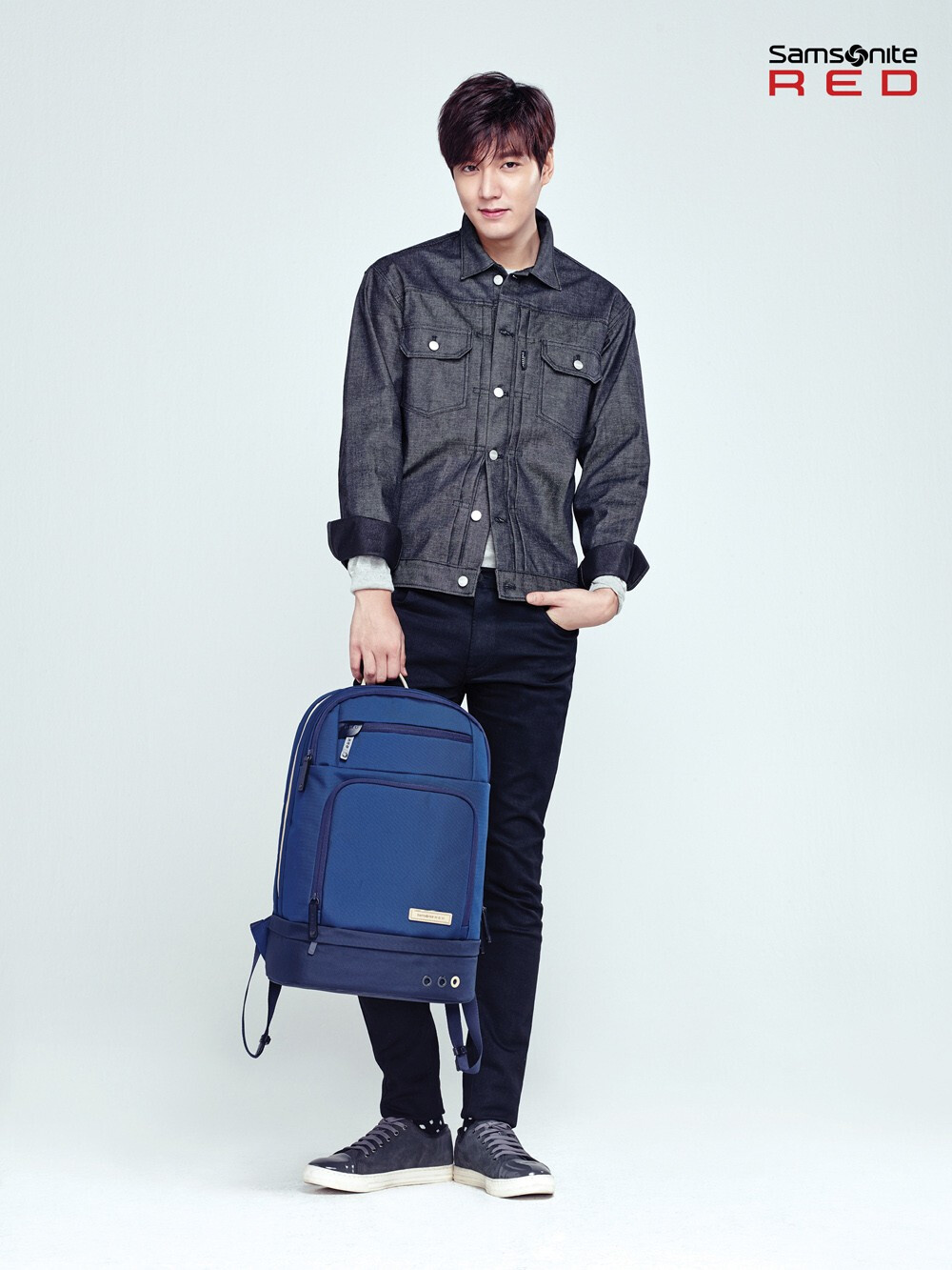 【李敏镐】【画报】2015 箱包品牌新秀丽Samsonite 画报