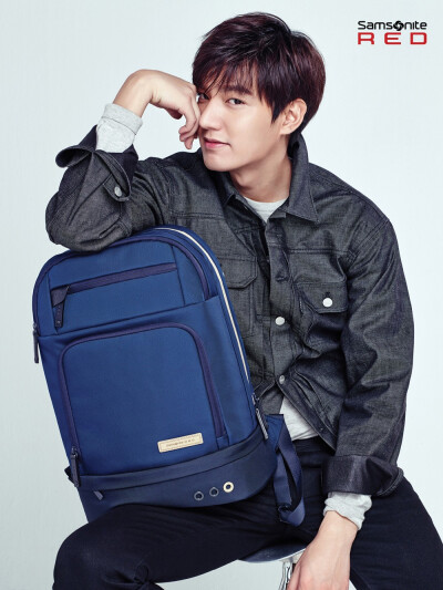 【李敏镐】【画报】2015 箱包品牌新秀丽Samsonite 画报