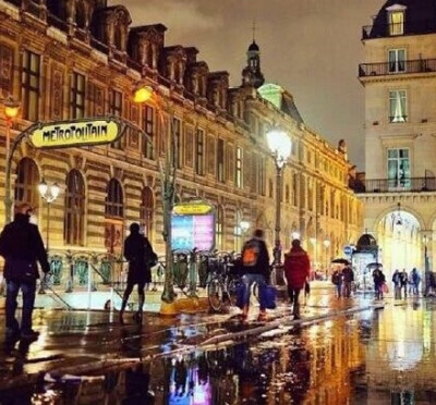 想和你漫步在巴黎街头