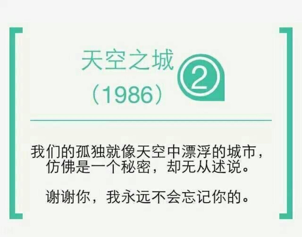 宮崎駿那些美麗的臺(tái)詞 ～