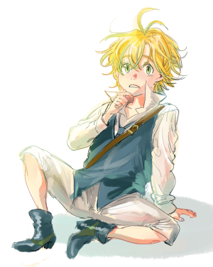 七大罪（七原罪）     梅利奥达斯（Meliodas）——愤怒之罪 （Dragon's Sin of Wrath）    团长