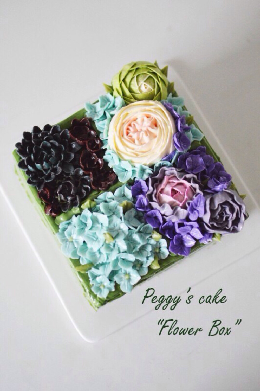 【食物文艺】裱花蛋糕