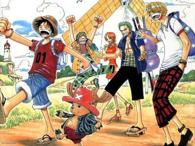 海贼王 ONE PIECE 喜欢这群阳光快乐的人们