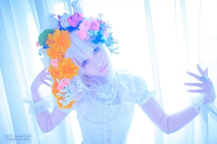 ##视觉美Cosplay##森#花语