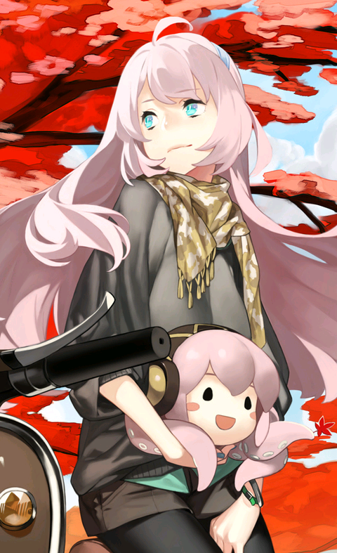 有的时候会脱口而出叫她乌贼娘……