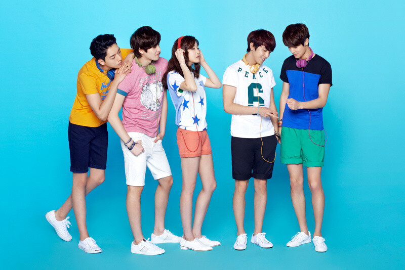 【CNBLUE、姜索拉】BANGBANG 2014夏季装画报