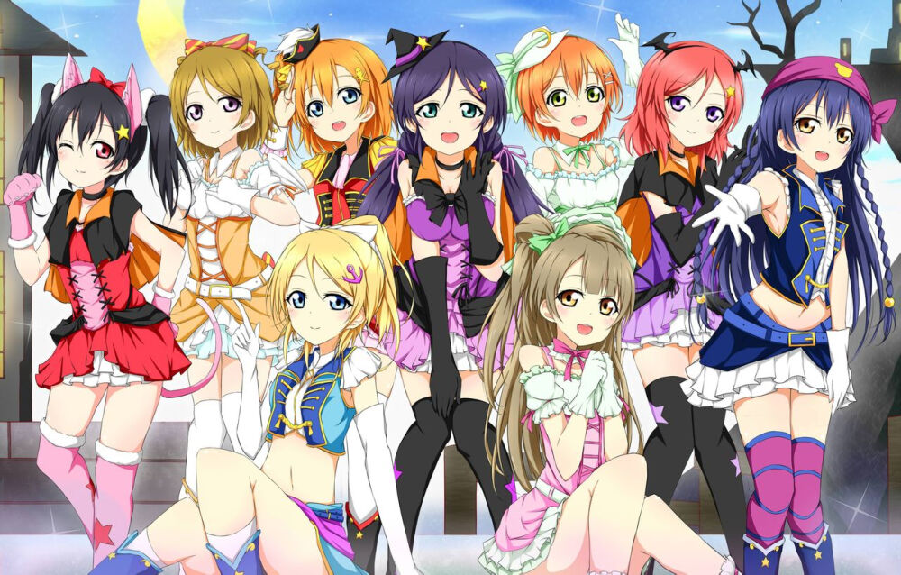 动漫 二次元 同人 lovelive 插画